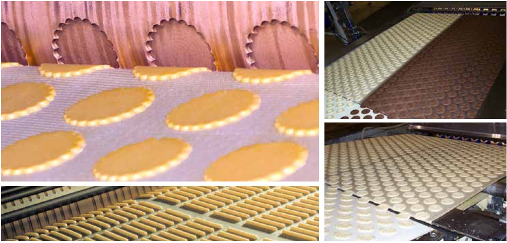  Woven Belts for Biscuit Bakeries - السيورالمنسوجة للمخابز